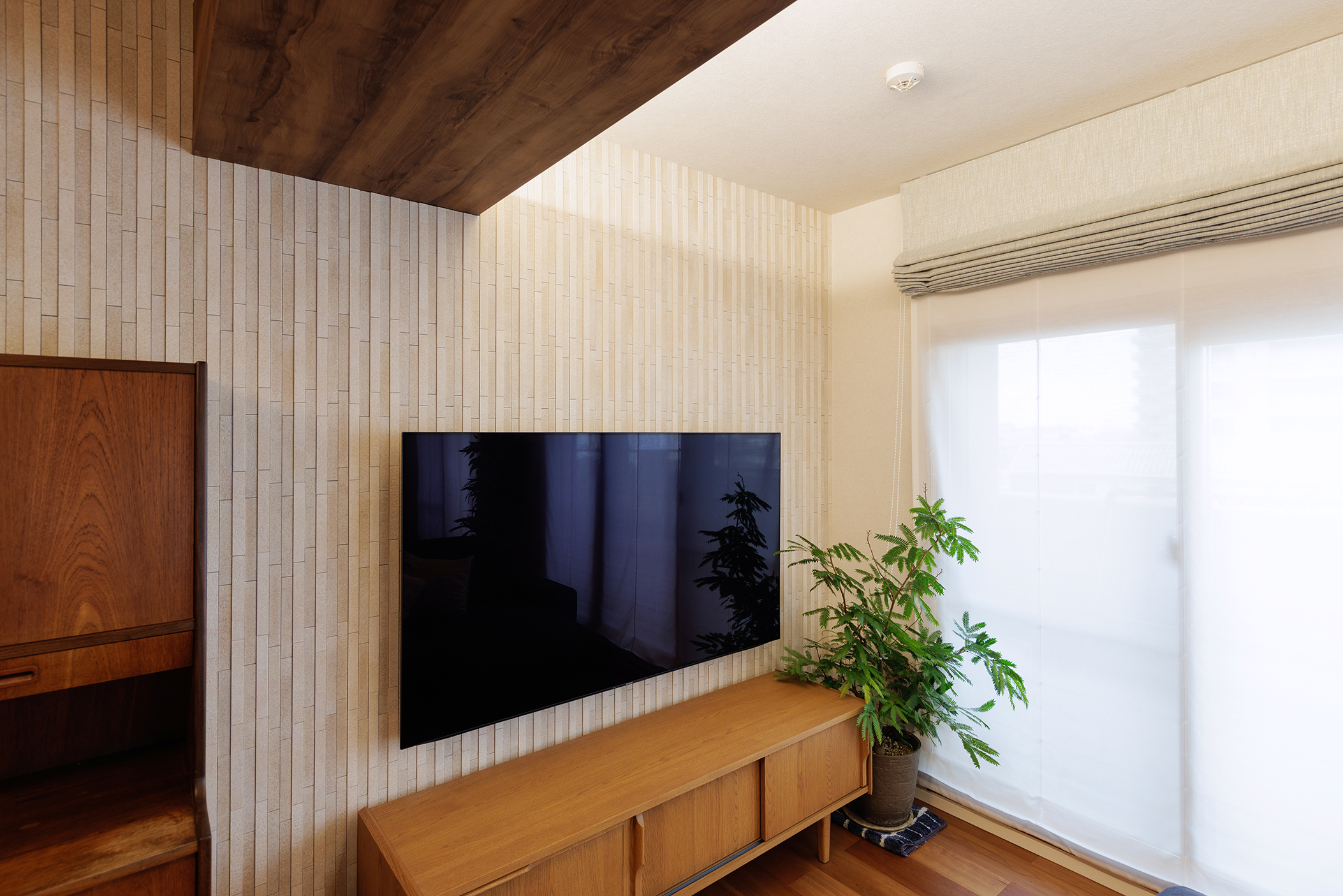 エコカラットの陰影が雰囲気をつくります